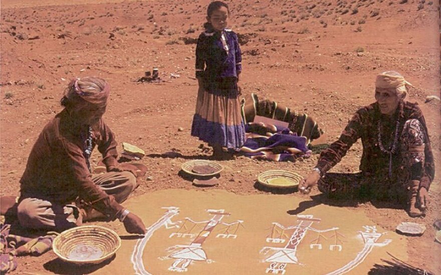 what are the steps for a navajo medicine ceremony